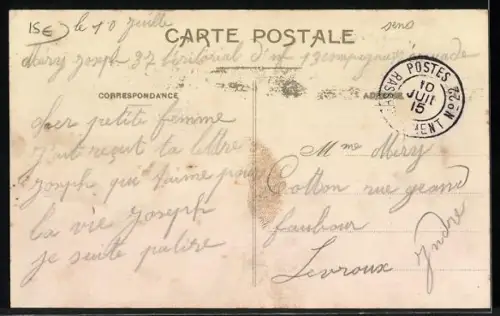 AK Sens, La Gare, Vue intérieure