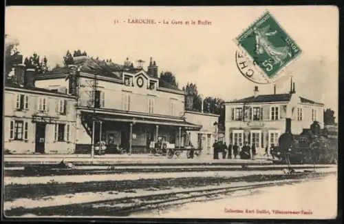 AK Laroche, La Gare et le Buffet