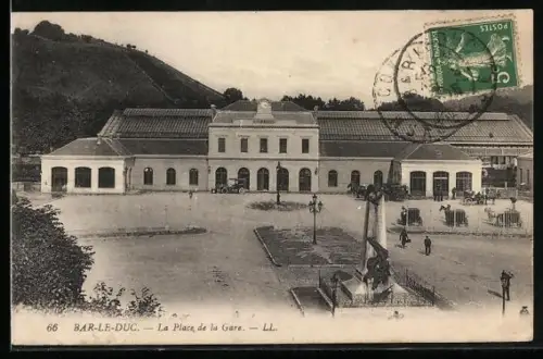 AK Bar-le-Duc, La Place de la Gare