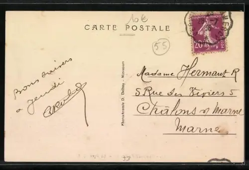 AK Sampigny /Meuse, La Gare