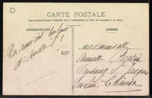 AK Stenay, La Gare, Vue extérieure