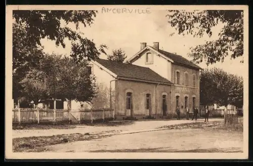 AK Ancerville-Gue /Meuse, La Gare