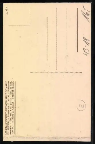 AK Zwei Leprakranke, Types des lépreux, Französische Mission