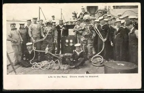 AK Divers ready to descend