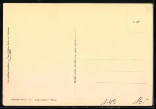 AK Die königliche Familie von Italien, La Famiglia Reale