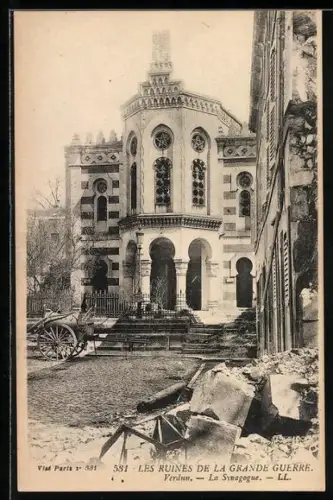 AK Verdun, La Synagogue, Synagoge