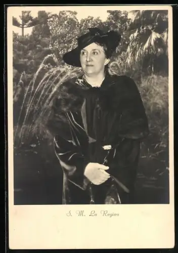 AK S. M. La Regina, Königin von Italien