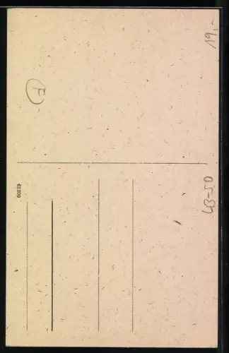 AK Tänzerin Lore Jentsch mit ausgestreckten Armen tanzend