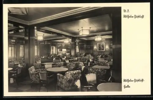 AK K. d. F.-Passagierschiff M.S. Wilhelm Gustloff, Wilhelm-Gustloff-Halle