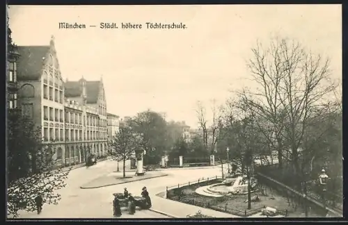 AK München, Städtische höhere Töchterschule