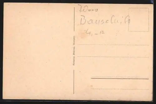 AK Stuttgart, Höhere Bauschule