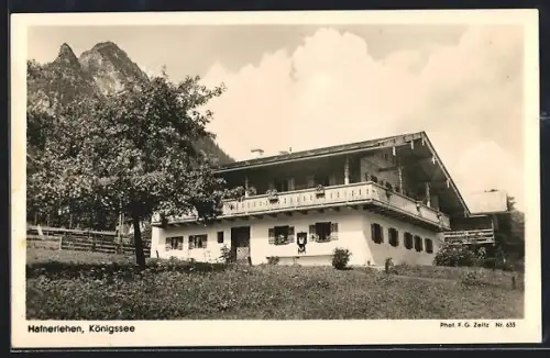 AK Königssee /Obb., Gasthaus Hafnerlehen