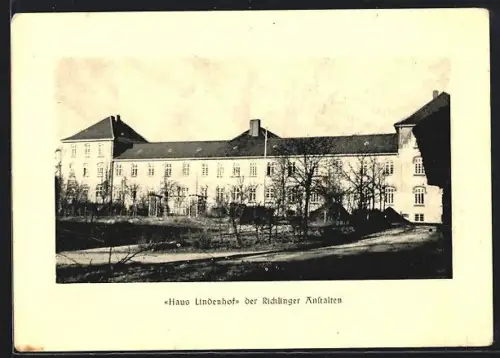 AK Ricklingen, Haus Lindenhof der Richtlinger Anstalten