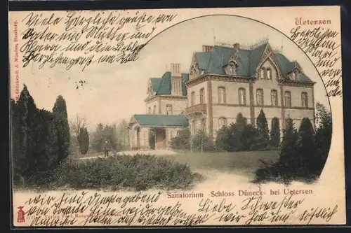 AK Uetersen, Sanatorium Schloss Düneck