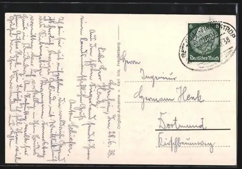 AK Freudenberg / Main, Bahnhofstrasse