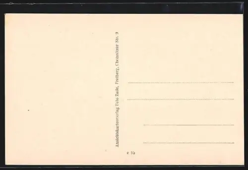 AK Freiberg /Sa., Gambrinus-Gaststätten, Gasthaus, Innenansichten, Bes. F. A. Hieckel