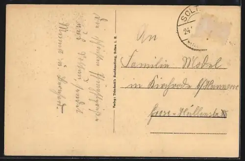 AK Soltau /Hann., Victoria Luisenstrasse