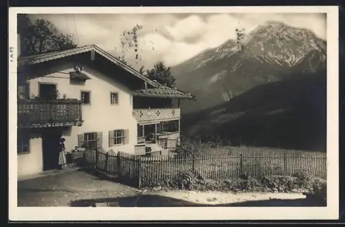 AK Ramsau / Berchtesgaden, Gasthaus Zipfhäusl