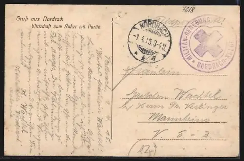 AK Nordrach, Gasthaus zum Anker