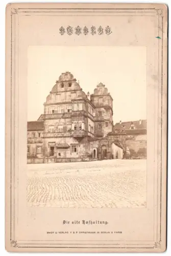 Fotografie Christmann, Berlin, Ansicht Bamberg, Blick nach der alten Hofhaltung