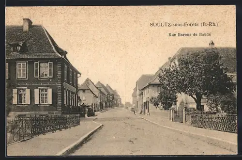 AK Soultz-sous-Forêts, Rue Barons de Baudé