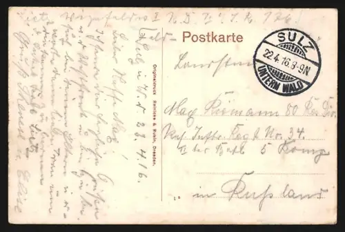 AK Sulz u. W., Frohnacker