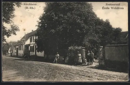 AK Kirchheim /B.-Rh., Restaurant Émile Wohlfrom