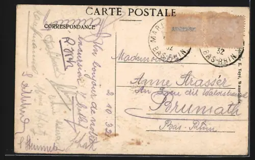 AK Kirchheim /B.-Rh., Restaurant Émile Wohlfrom