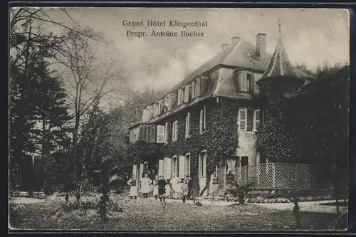 AK Klingenthal, Grand Hôtel Klingenthal, Propr. Antoine Bucher