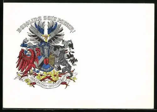 AK Berlin, Studentenwappen der Corps Berolina i. WSC