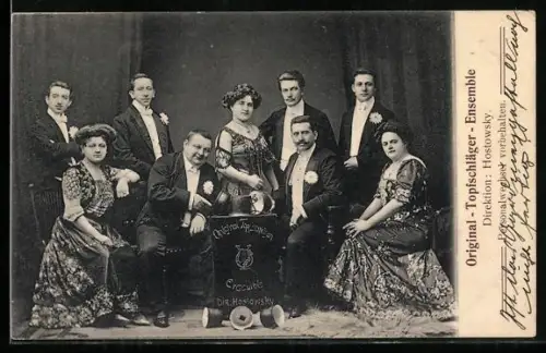 AK Original Topfschläger-Ensemble, Portrait