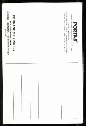 AK Musiker-Gruppe Fernando Express posiert zusammen, Autograph