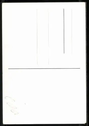 AK Musikerin Nana Gualdi im Porträt, Autograph