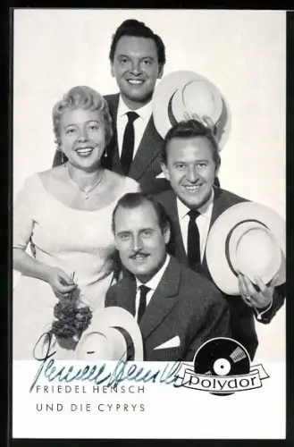 AK Musikerin Friedel Hensch und die Cyprys, Autograph