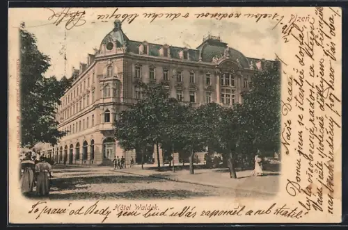 AK Plzen, Hotel Waldek