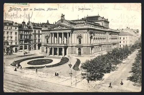 AK Brünn / Brno, Stadttheater