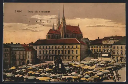 AK Brno, Zelny trh a museum