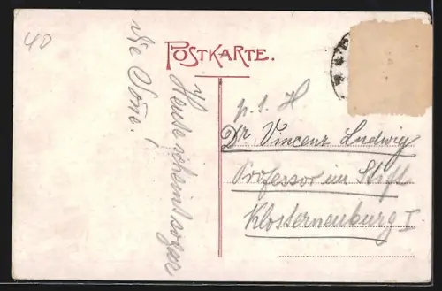 AK Olmütz, Oberring mit Rathaus & Dreifaltigkeitskirche, Strassenbahn