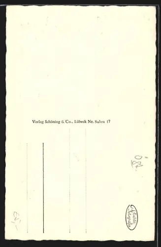 AK Braunau /Sudetengau, Alte Friedhofskirche aus dem 12. Jahrhundert