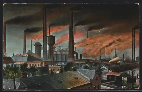 AK Vitkovice-M. Ostrava, Eisenwerke, Teilansicht