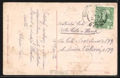 AK Vitkovice-M. Ostrava, Eisenwerke, Teilansicht