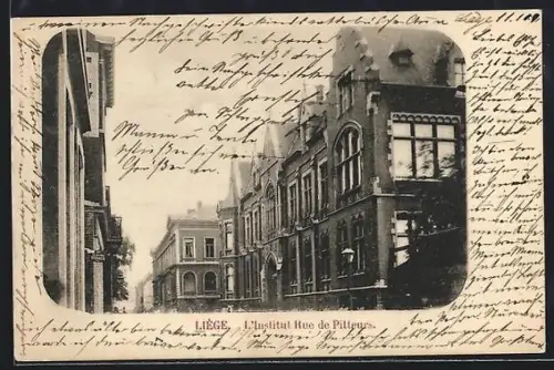 AK Liège, L`Institut Rue de Pitteurs
