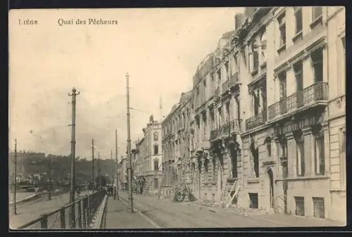 AK Liége, Quai des Pêcheurs