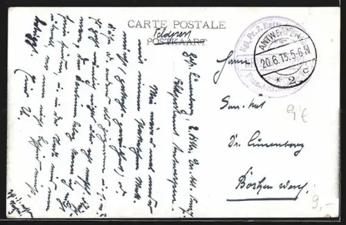 AK Antwerpen-Hoboken, Verwoesting door de wilde treinen aangericht