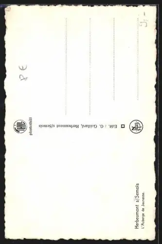 AK Herbeumont s. Semois, L`Auberge de Jeunesse