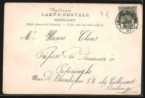 AK Anvers, Eglise des Prédicateurs