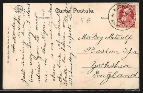 AK Anvers, Vue de la Tête de Flandre