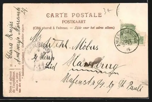 AK Anvers, Musée de Steen