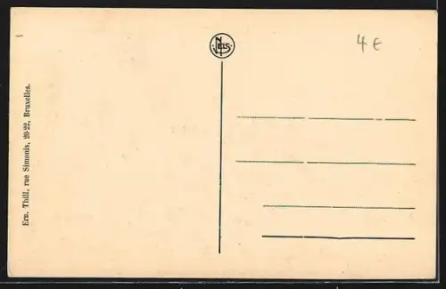 AK Anvers, Square de la Banque Nationale