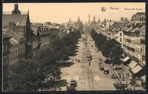 AK Anvers, Avenue De Keyser